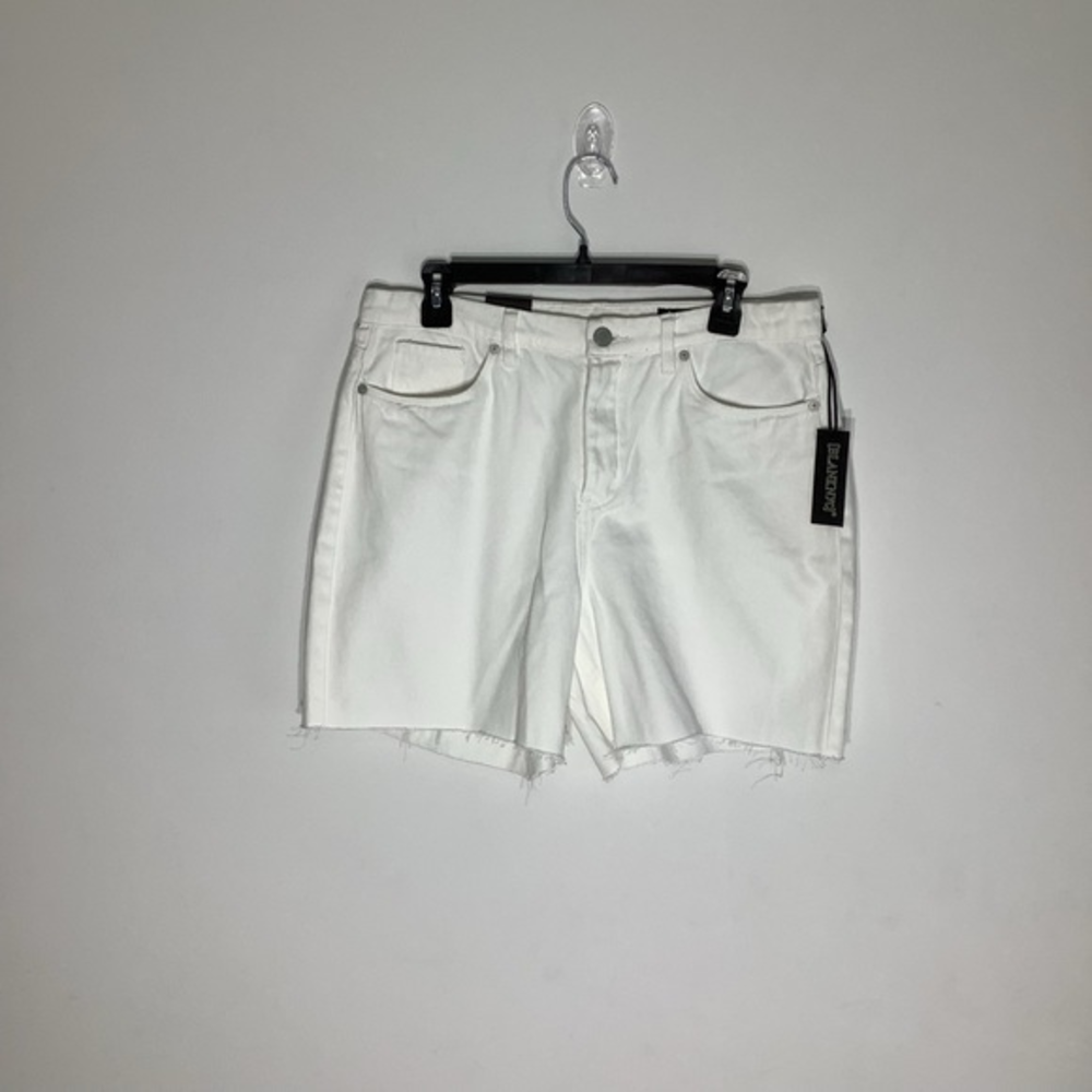 BLANKNYC	The Warren High Rise Shorts Womens White Size 31 NWT‎